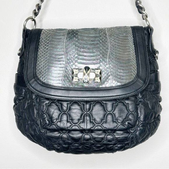 Chi by Carlos Falchi Quilted Leather Bag - Picture 2 of 11